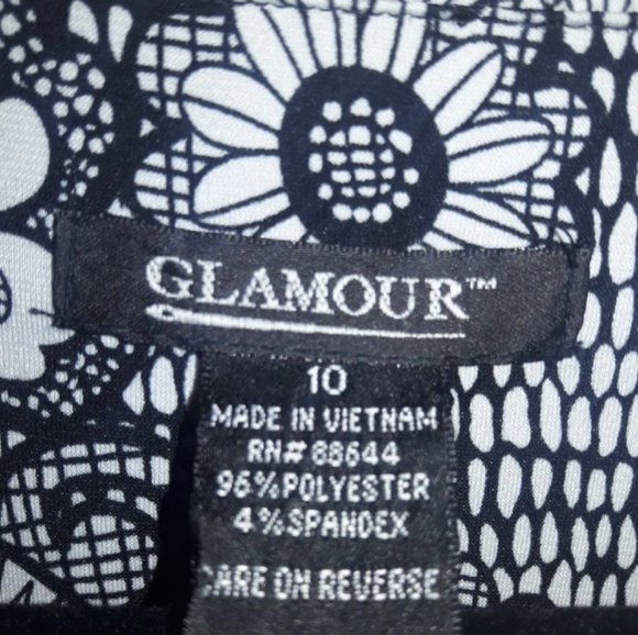 Glamour size 10 Flirty Tie Waist Dress - Picture 4 of 6